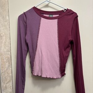 Wild Fable Multicolor Long Sleeve Top